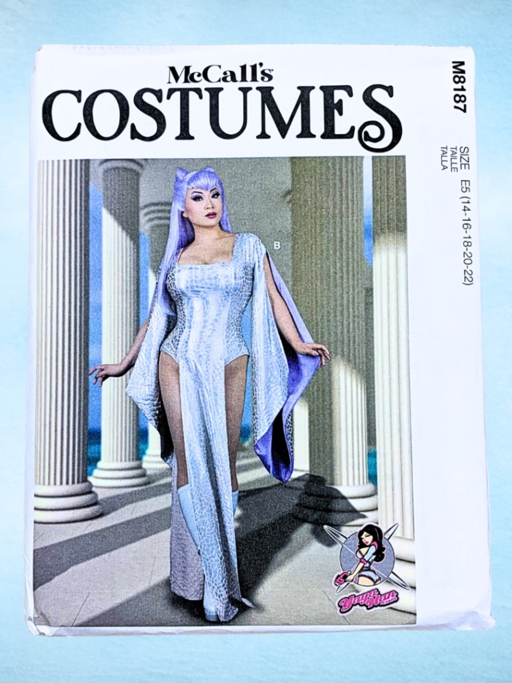 NEW McCalls M8187 Women's Cosplay Dress Sewing Pattern by Yaya Han UNOPENED